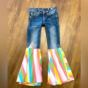 Girls Custom Miss Me Bell-bottoms size 10